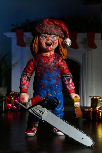 Chucky Die Mörderpuppe Actionfigur Ultimate Chucky (Holiday Edition) 18 cm