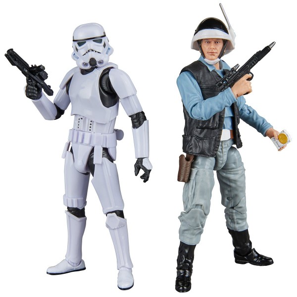 Star Wars The Black Series Rebel Trooper &amp; Stormtrooper 6-Inch Action Figure 2-Pack