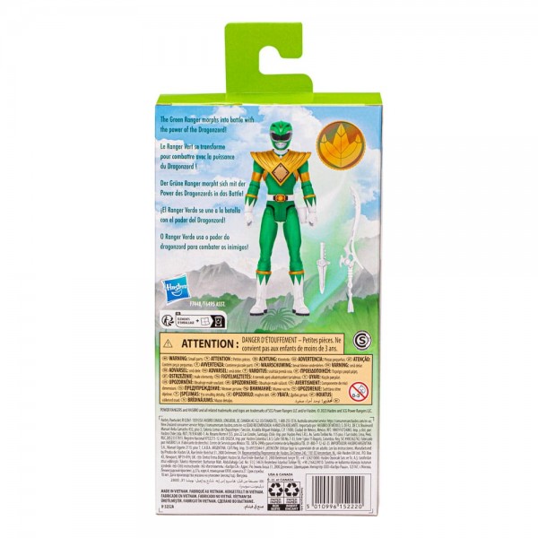 Mighty Morphin Power Rangers Actionfigur Green Ranger 15 cm