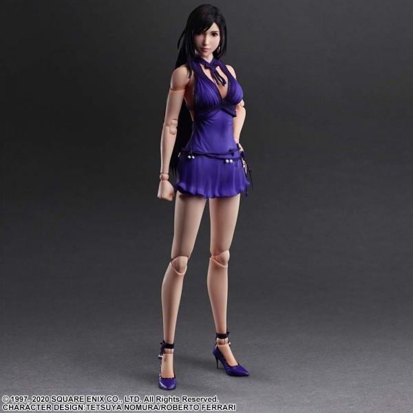 Final Fantasy VII Remake Play Arts Kai Action Figure Tifa Lockhart (Dress Version)