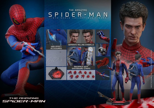 The Amazing Spider-Man Movie Masterpiece Actionfigur 1/6 Spider-Man 30 cm