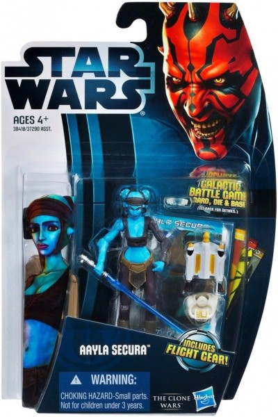 Star Wars The Clone Wars 2012 Aayla Secura mit Jetpack