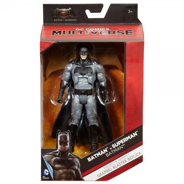 DC Batman V Superman: Dawn of Justice Multiverse Grapnel Blaster Series Batman Action Figure