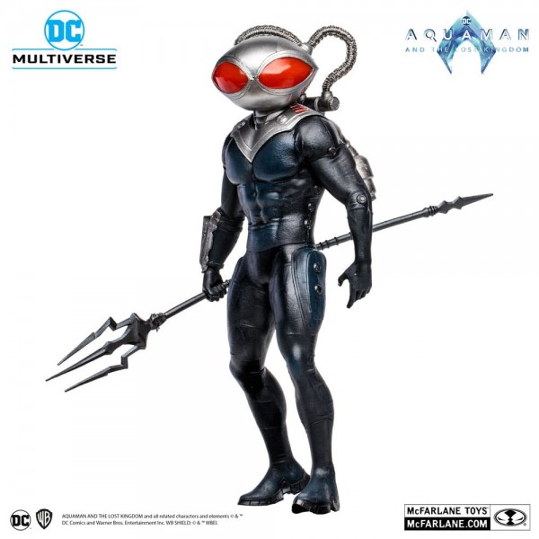 Aquaman and the Lost Kingdom DC Multiverse Megafig Actionfigur Black Manta 30 cm