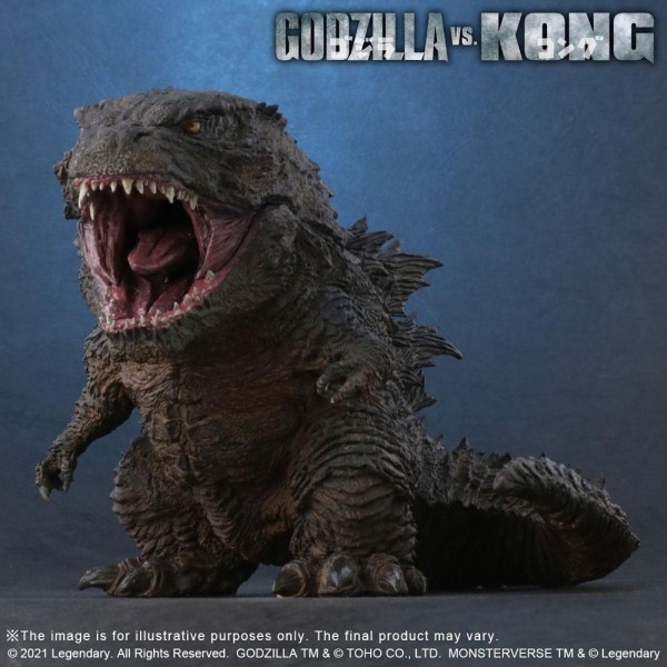 Kong vs Godzilla (2021) Defo-Real Series PVC Statue Godzilla