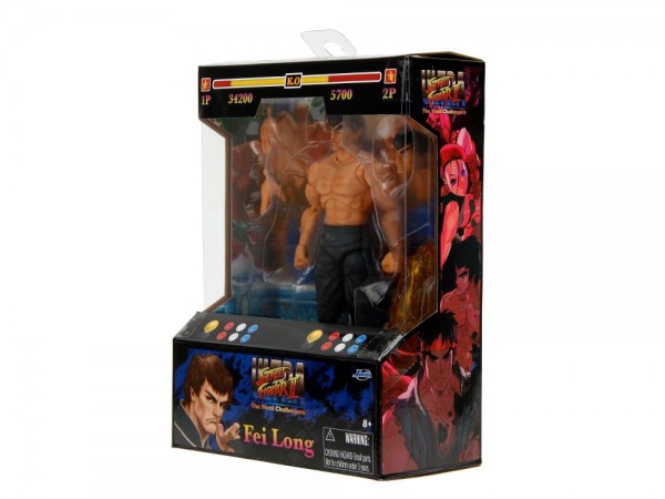 Ultra Street Fighter II Action Figure 15 cm Fei Long