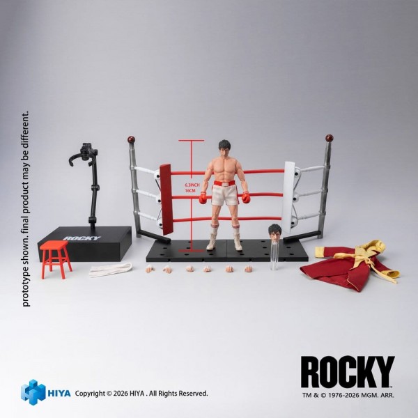 Rocky I Exquisite Super Actionfigur 1/12 Rocky 16 cm