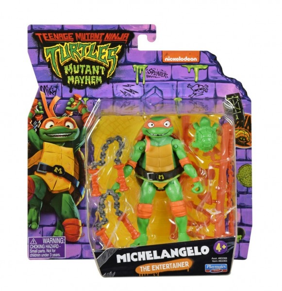 Teenage Mutant Ninja Turtles: Mutant Mayhem Turtles Action figure 10 cm Michelangelo