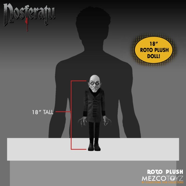 Nosferatu Mezco Designer Series Roto-Plüschpuppe