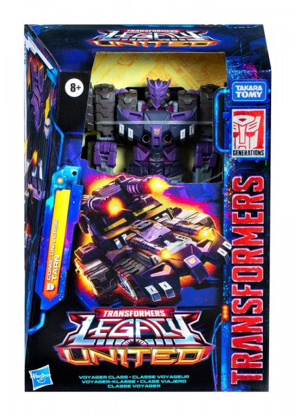 Transformers Generations Legacy United Voyager Class Action Figure Comic Universe Tarn 18 cm