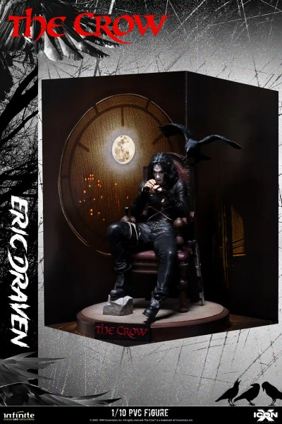 The Crow Eric Draven Icon X 1/10 Pvc Statue