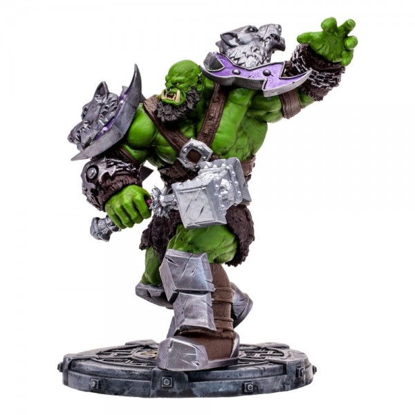 B-Stock World of Warcraft Action Figure Orc: Shaman / Warrior 15 cm damged packaging
