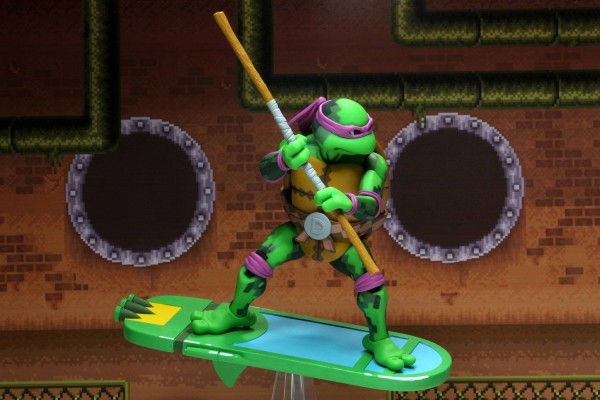B-Ware TMNT: Turtles in Time Actionfigur Serie 1 Donatello 18 cm - defekte Verpackung