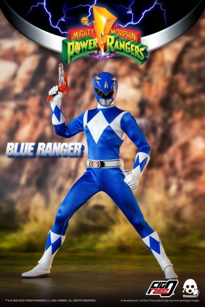Mighty Morphin Power Rangers FigZero Action Figure 1/6 Blue Ranger