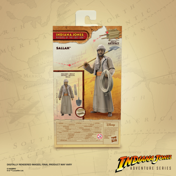 Indiana Jones Adventure Series Action Figure 15 cm Sallah