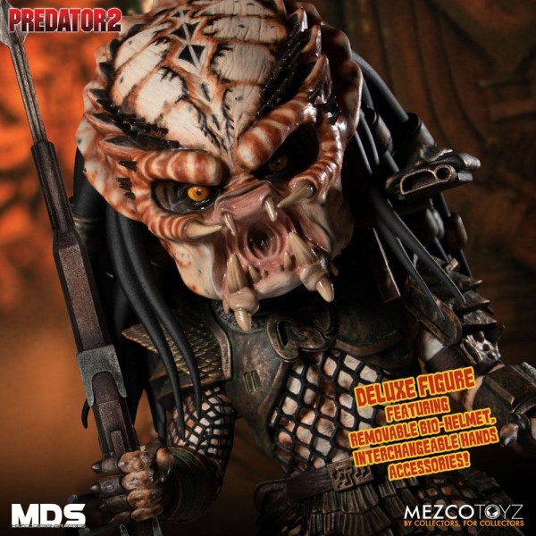 Predator 2 MDS Series Action Figure City Hunter Predator (Deluxe)
