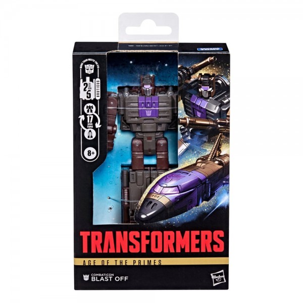Transformers Age of the Primes Deluxe Class Actionfigur Combaticon Blast Off 14 cm
