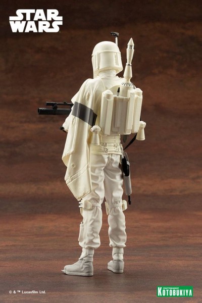 Star Wars ARTFX+ Statue 1/10 Boba Fett White Armor Ver. 