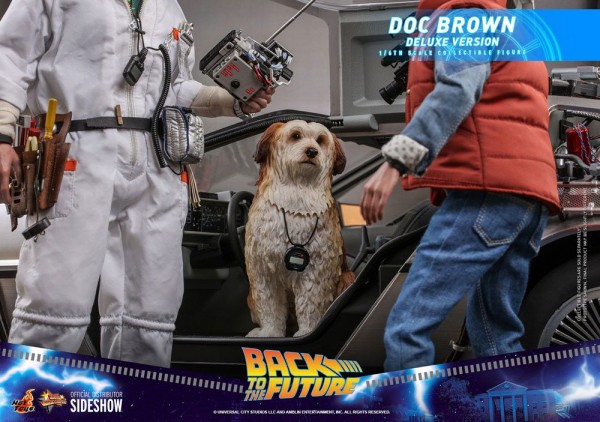 Zurück in die Zukunft Movie Masterpiece Actionfigur 1/6 Doc Brown (Deluxe Version)