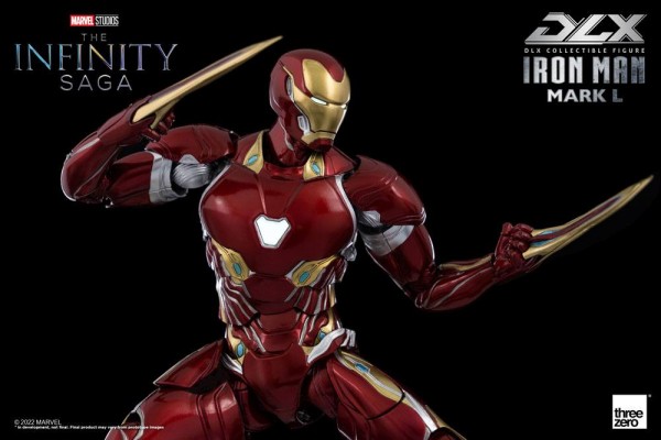 Infinity Saga DLX Scale Actionfigur 1/12 Iron Man Mark 50