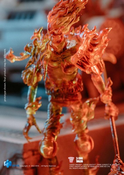 2000 AD Exquisite Mini Action Figure 1/18 Judge Fire