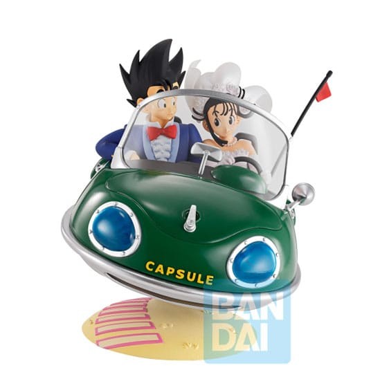 Dragon Ball Ichibansho PVC Statue Son Goku &amp; Chichi (Snap Collection 2) 14 cm