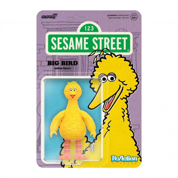 Sesamstraße ReAction Actionfigur Wave 03 - Big Bird