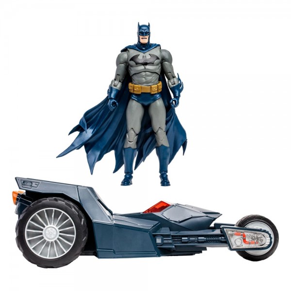 DC Multiverse Vehicle Bat-Raptor with Batman (The Batman Who Laughs) (Gold Label)