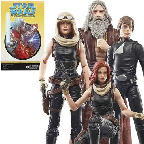 Star Wars The Black Series The Last Command Luke Skywalker, Luuke, Joruus C&#039;baoth, Mara Jade