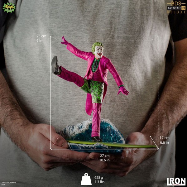 Batman 1966 BDS Art Scale Statue 1/10 Surfer Joker (Deluxe)
