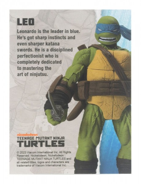 Teenage Mutant Ninja Turtles BST AXN Actionfigur Leonardo (IDW Comics) 13 cm