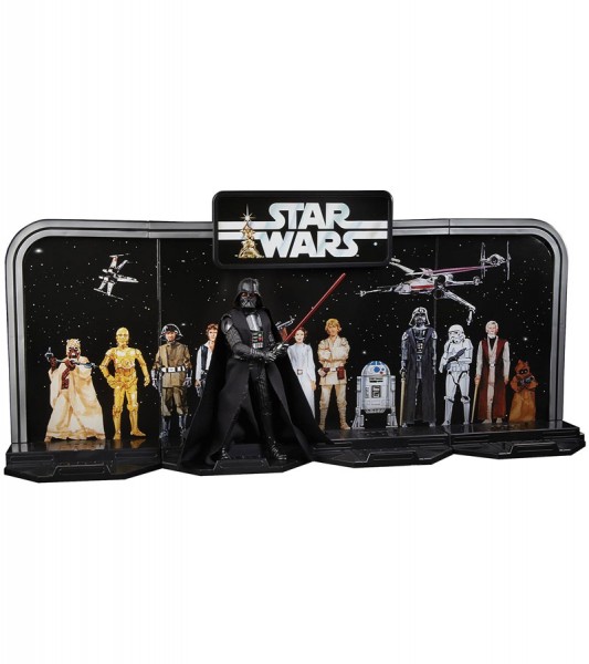 B-Ware Star Wars The Black Series 40th Anniversary Display Diorama mit Darth Vader (15 cm) – Legacy