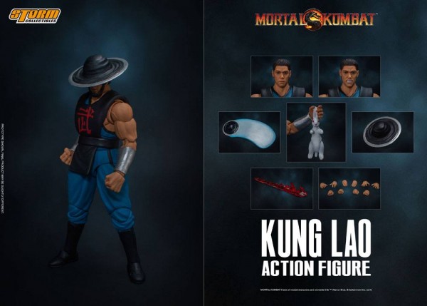 Mortal Kombat Actionfigur 1/12 Kung Lao