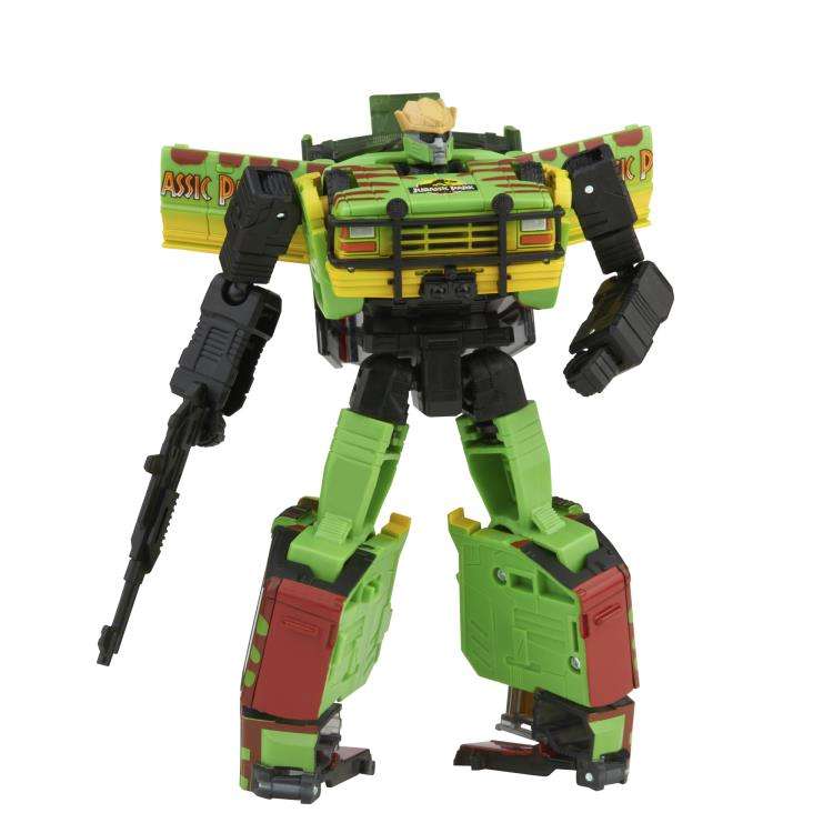 Transformers x Jurassic Park Tyrannocon Rex & JP93 (2-Pack