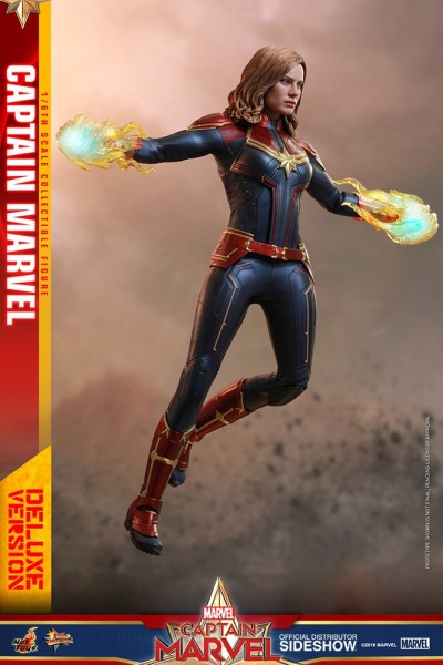 Captain Marvel Movie Masterpiece Action Figure 1/6 Captain Marvel (Deluxe Version)