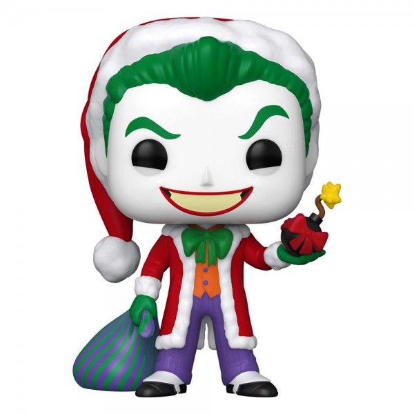 DC Holiday Funko Pop! Vinylfigur Joker as Santa 358