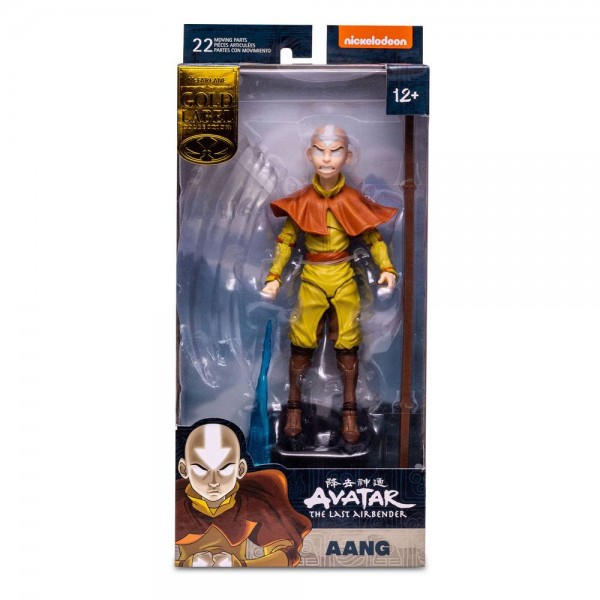 Avatar: Last Airbender Action Figure Aang Avatar State (Gold Label)