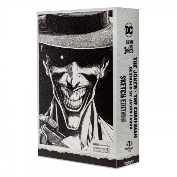 Batman: Three Jokers DC Multiverse Actionfigur The Joker: The Comedian Sketch Edition (Gold Label) 1