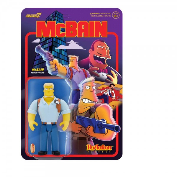 Simpsons / McBain ReAction Actionfigur McBain