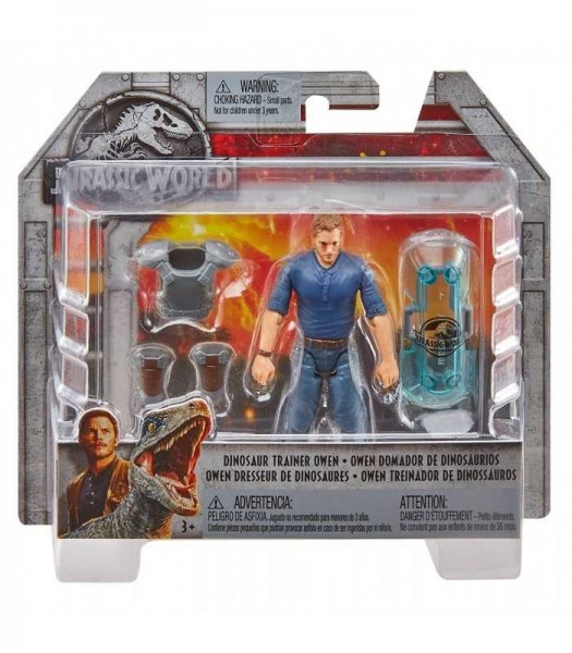 B-Stock Jurassic World Velociraptor-Trainer Owen