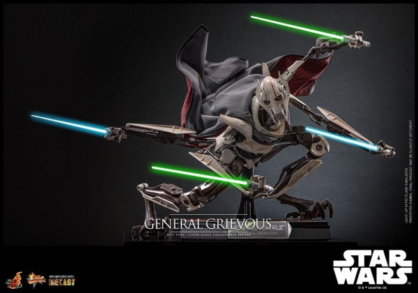 Star Wars Movie Masterpiece Diecast Actionfigur 1/6 General Grievous 42 cm