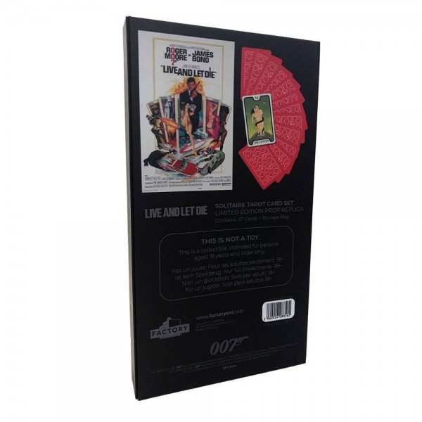 James Bond Replik 1/1 Tarot-Karten (Limited Edition)
