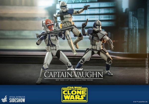 Star Wars Clone Wars Television Masterpiece Action Figure 1/6 Captain Vaughn