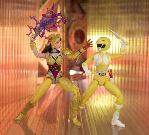 Power Rangers Lightning Collection Action Figures 15 cm Mighty Morphin Yellow Ranger & Scorpina (2-Pack)