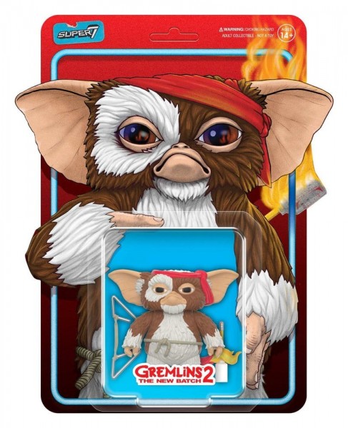 Gremlins ReAction Action Figure Gizmo (Battle Ready Character Card)