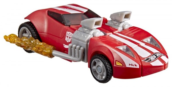 Transformers x Hot Wheels Collaborative Deluxe Class Actionfigur Twin Mill 13 cm