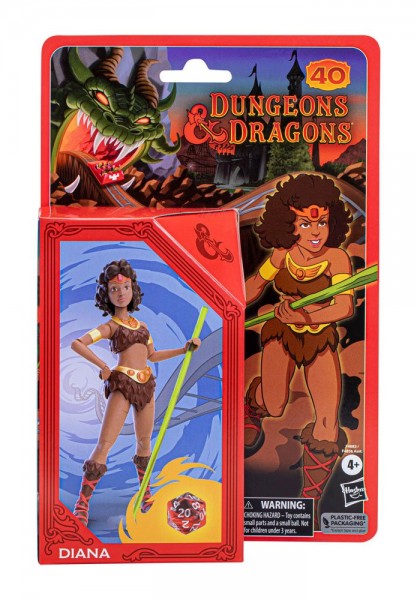 Dungeons & Dragons Cartoon Classics 15 cm Action Figure Diana
