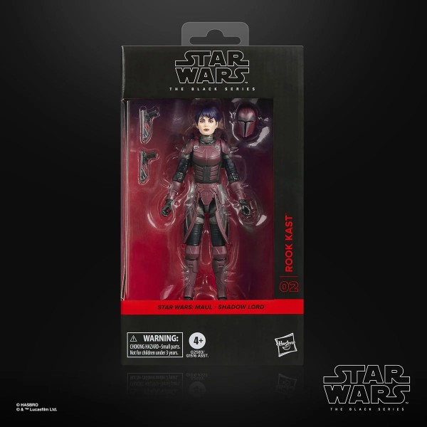 Star Wars: Maul Shadow Lord The Black Series Rook Kast Actionfigur 15 cm
