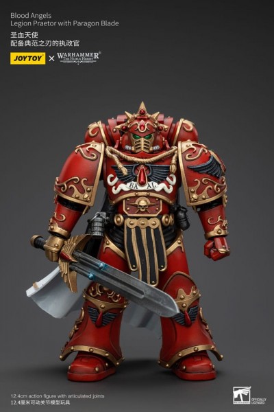 Warhammer The Horus Heresy Action Figure 1/18 Blood Angels Legion Praetor with Paragon Blade 13 cm