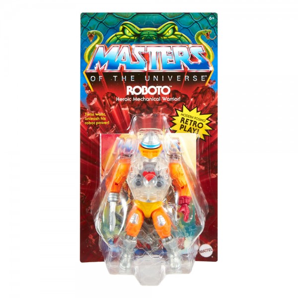 Masters of the Universe Origins Actionfigur Roboto